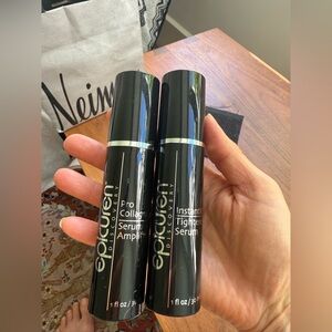 Epicuren Skincare Serum Duo - Sleek Pump Bottles